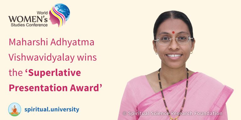 maharshi-adhyatma-vishwavidyalay-recognised-receives-the-superlative-presentation-award-at